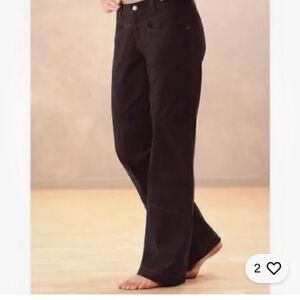 Athleta | Women’s Gray Canyon Casual Wool Blend Zip Calf Pockets Pants Size 10